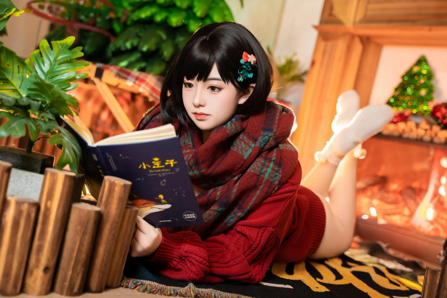 虎森森 - 圣诞快乐 [55P-921MB] tg@simisebaisi 【丝足阁】008.webp